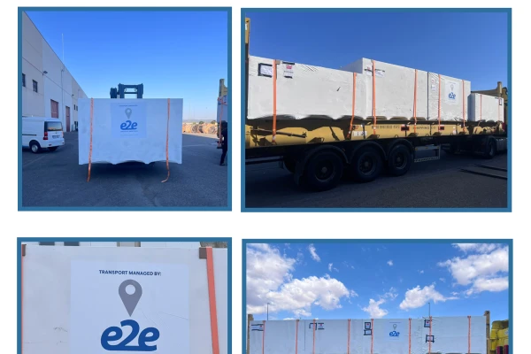 E2e Logistics Solutions culmina con éxito una compleja operación de carga de proyecto marítimo para el sector aeronáutico en EE. UU.